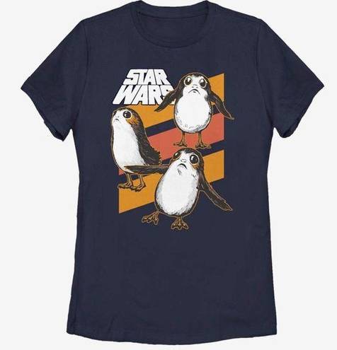 Fruit of the Loom Star Wars Episode VIII: The Last Jedi Porg Stripes T-Shirt, Size L