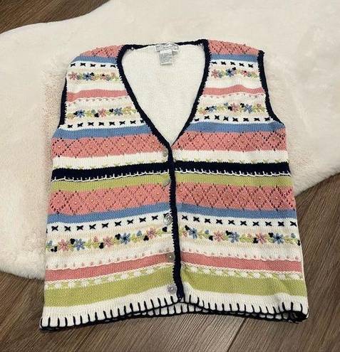 Unique Vintage Vintage Knit Sweater Vest