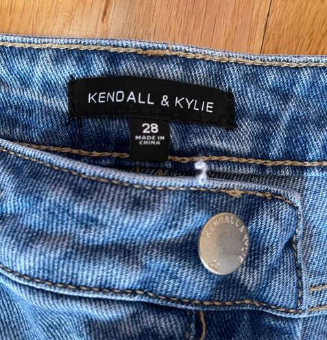 Kendall + Kylie Ripped Mom Jeans