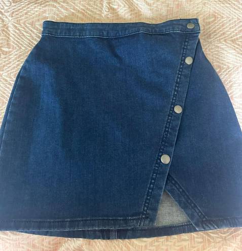 Free People Denim Skirt