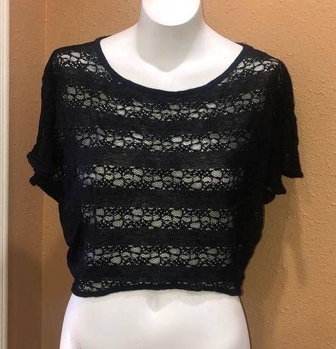 Kirra  cropped sheer top