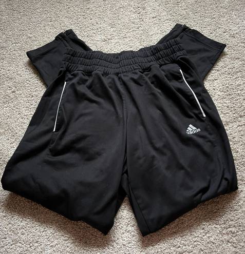 Adidas Black Soccer Sweatpants / Joggers