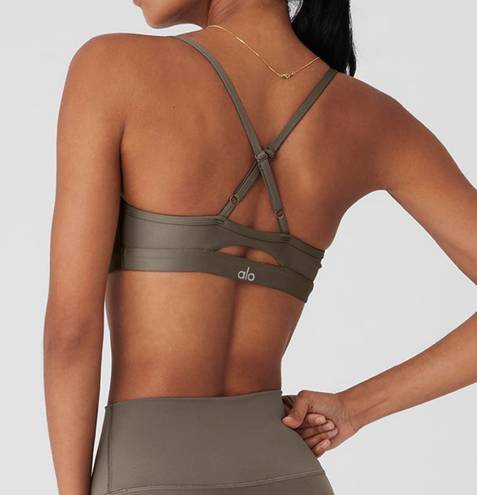 Olive Tree Alo  Airlift Bra