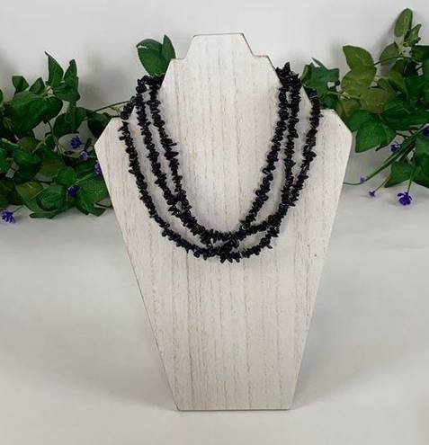 Onyx Black  necklace