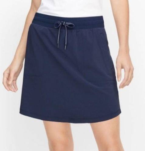 Talbots  17” High Rise Navy Blue Golf Skirt Size XS