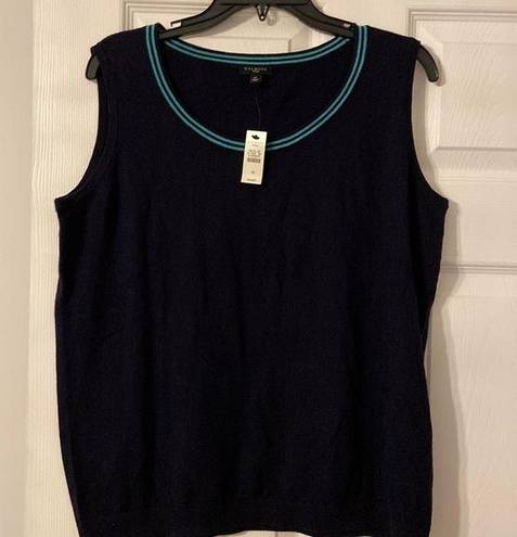 Talbots  Women vest/sweater size 1X brand new with tag