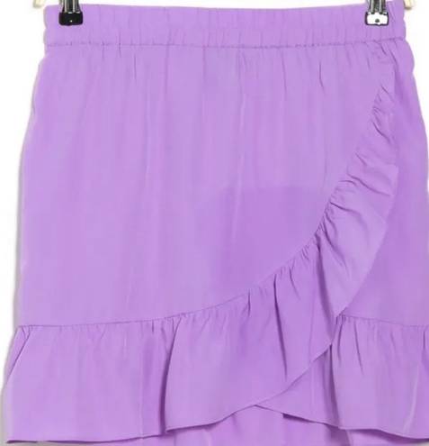 VERO MODA Purple Ruffle Skirt