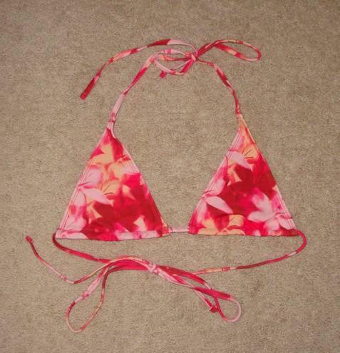 Size Small Floral Bikini Top Multi