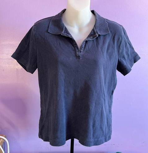 Jones New York  Sport Dark Blue Polo Size Medium