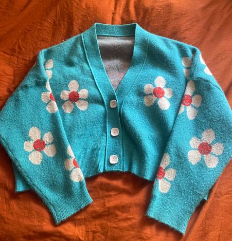 Flower Cardigan Multi Size M