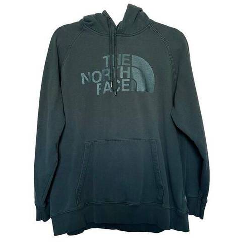 The North Face  Women Pullover Hoodie XL Hunter Green Graphic Logo Outdoor