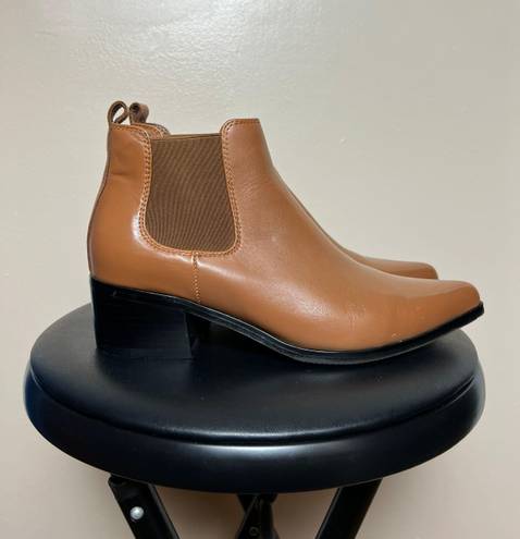 Blondo Brown  Waterproof Booties Size 7.5 Like New