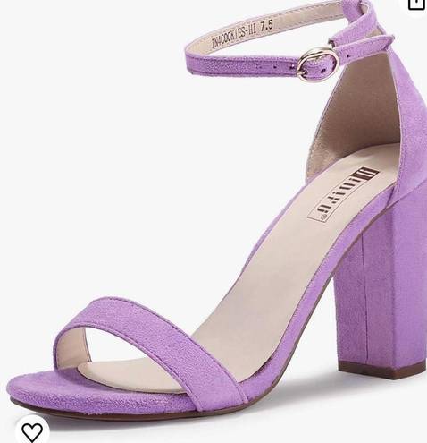 Lavender Heels Purple Size 7