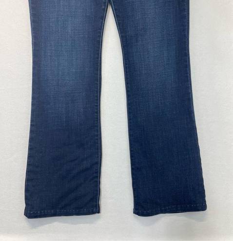 Lee  Modern Series Curvy Fit Bootcut Jeans Size 10 dark wash denim blue