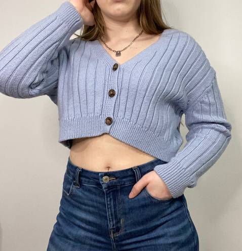 Garage Ribbed Cropped Sweater