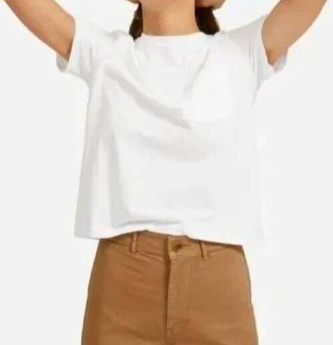 Everlane  The Organic Cotton White Box-Cut Tee NWT XS