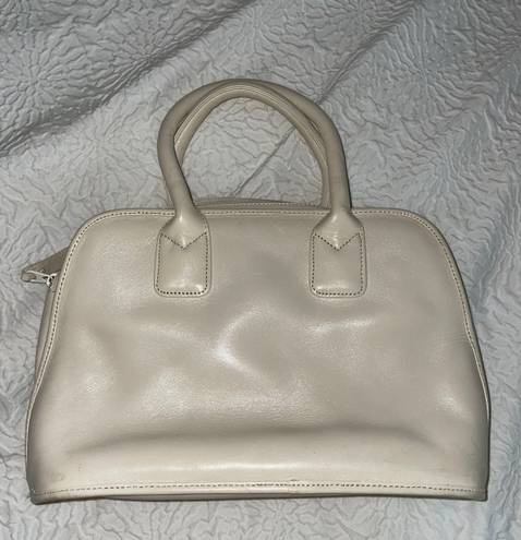 Etienne Aigner Vintage White Leather Purse 