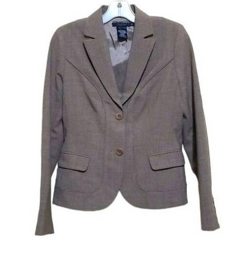 Laundry by Shelli Segal Laundry Brown Blazer Sz 8