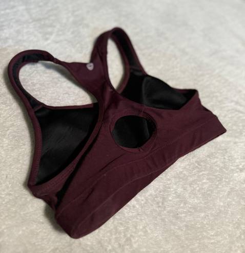 Avia small bra Burgundy 