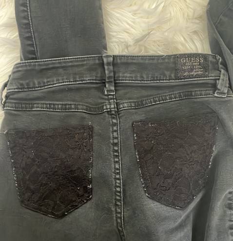 Guess Black Brittney Skinny Jeans