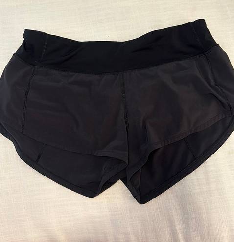 Lululemon Speed Up Shorts 2.5 black