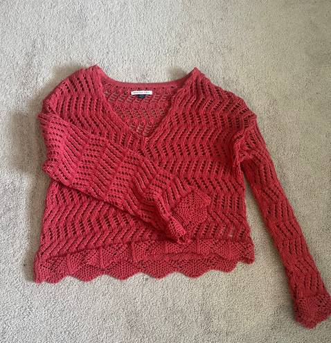 American Eagle Knit Cropped Sweater