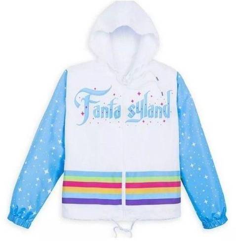 Disney  Fantasyland Colorful Lightweight Windbreaker Jacket