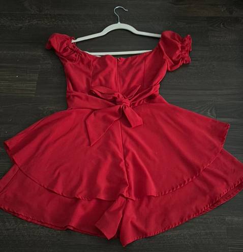 Amazon Red Romper