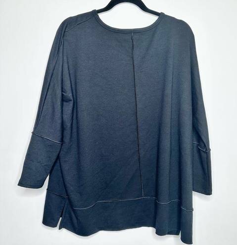 Spanx  Perfect Length Top, Dolman 3/4 Sleeve in Very Black