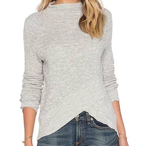 Free People Revolve  Boho Cream Knit Wrap Sweater Size XS