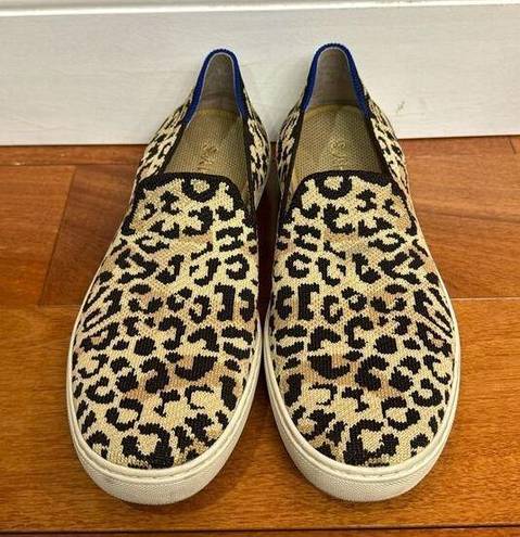 Rothy's  Women Slip On Shoes In Camo Leopard print Size 8