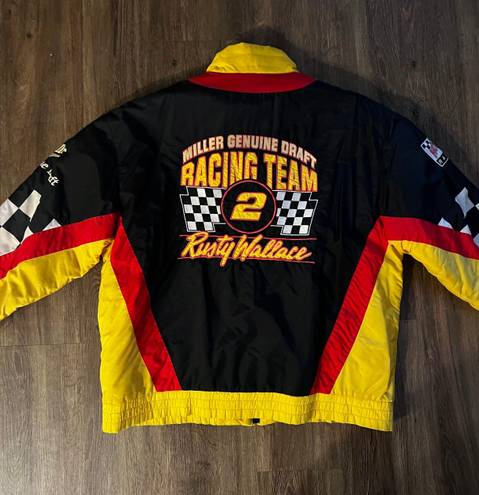 Yellow Nascar Jacket Black Size XL