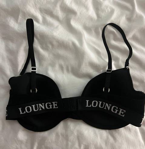 Lounge Underwear Black Loungewear Bra