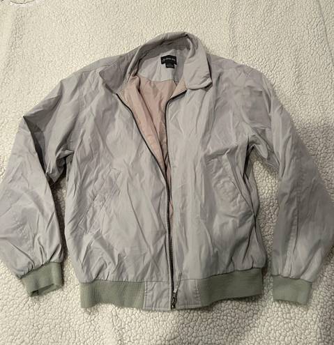 St. John’s Bay Cream Vintage Bomber Jacket