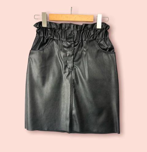 KOTON TURKEY Leather skirt 