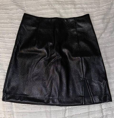 Wild Fable leather skirt