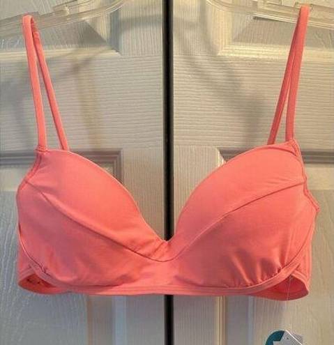 Rip Curl  Neon Pink Underwired Mermaid Bralette Bikini Top Size XL NEW