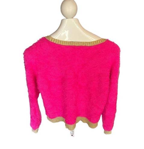 Juicy Couture  Pink XL Long Sleeve Sweater