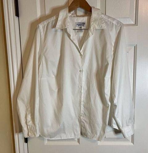 Pendleton  18W Crisp White Shirt, Excellent Condition.  No Flaws.