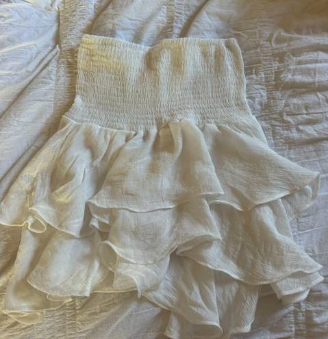 SheIn White Skirt