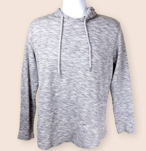 Krass&co  81 Heathered Gray Knit Women Hoodie L