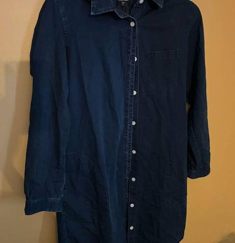 Steven Alan  denim shirt dress small