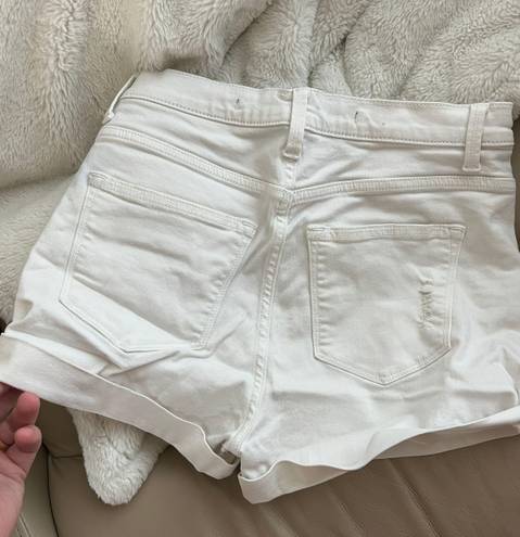 Harper White Shorts