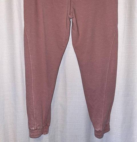 7 For All Mankind “Mauve” Dyed Drawstring Relaxed Jogger Sweatpants Medium 🆕