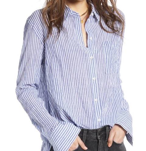 Treasure & Bond Blue Collared Shirt