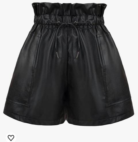 Anienaya Faux Leather Shorts