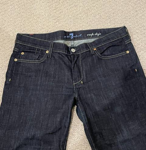 7 For All Mankind 7FAM -Crop Dojo MillerDk wash- Size 32