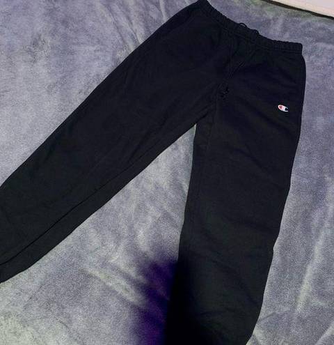 Champion women’s medium black  sweats