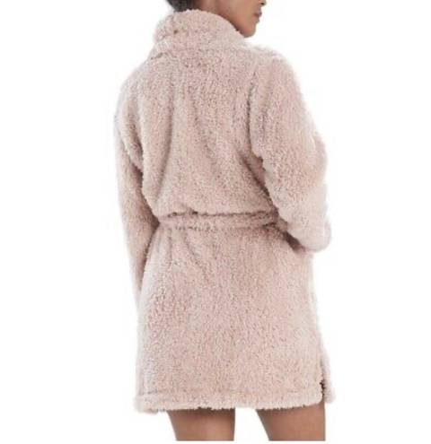 Lounge Nwt Natori Blush Rose Fuzzy Plush  Wrap Cardigan