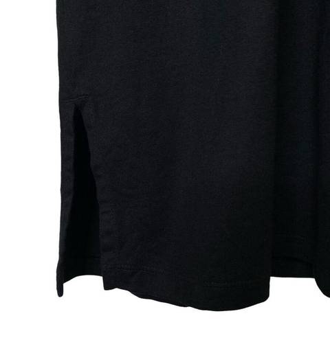 Adidas  Trefoil Oversized Mini T-shirt Dress Tee Oversize Black, size Small